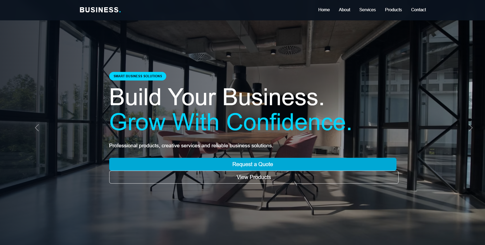 Business website